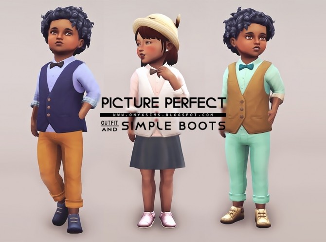 Sims 4 Picture Perfect Tot Set at Onyx Sims
