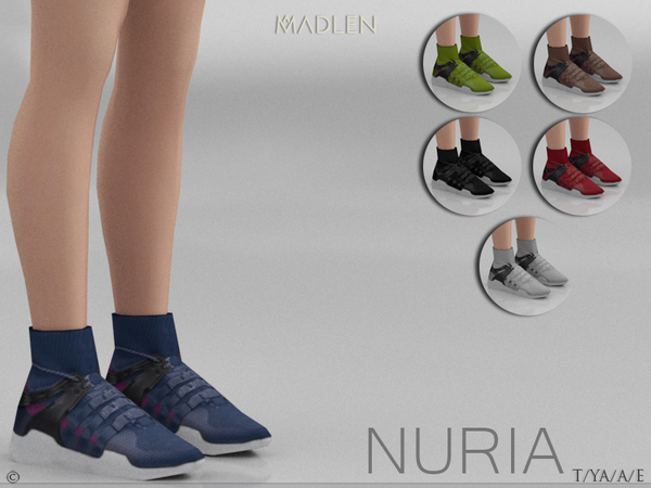 Sims 4 Madlen Nuria Shoes by MJ95 at TSR