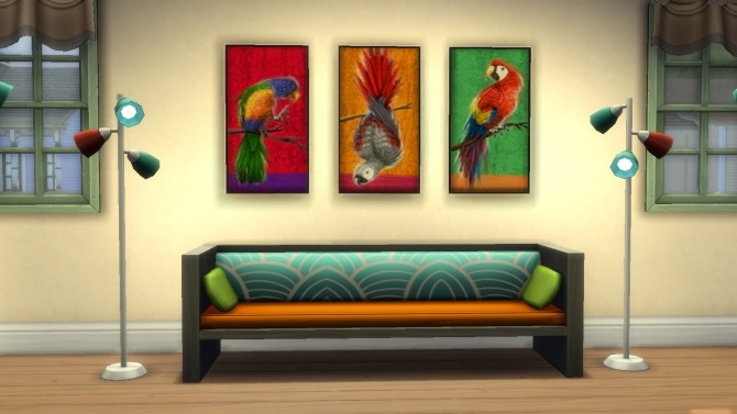 Sims 4 2 to 4 Tropico Birds in the Wild by BigUglyHag at SimsWorkshop