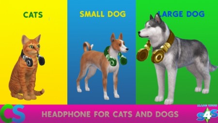 Headphone for cats and dogs by cepzid at SimsWorkshop