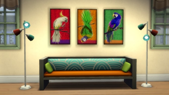 Sims 4 2 to 4 Tropico Birds in the Wild by BigUglyHag at SimsWorkshop