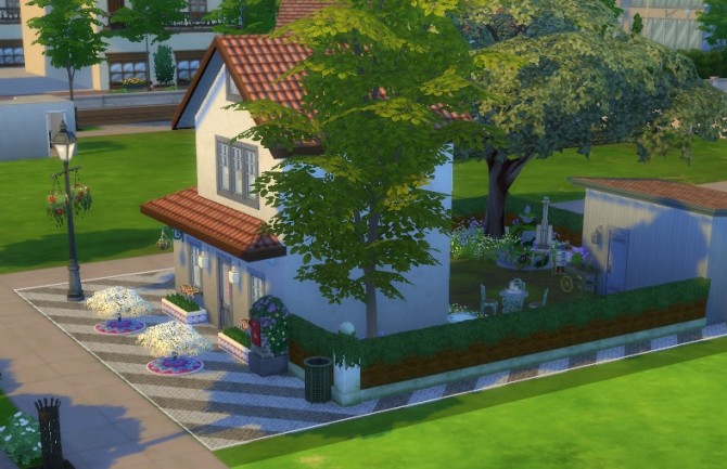 Sims 4 Miserable Fanfarre  house No CC by donato94 at Mod The Sims
