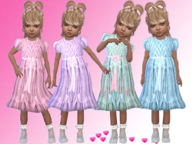 Sims 4 Frill T dress at Trudie55