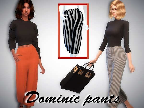 Sims 4 Dominic pants by Sharareh at TSR