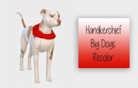 Handkerchief Big Dogs Recolor at Simiracle