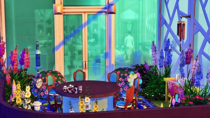 Sims 4 Lovely Morning Balcony at Sanjana sims