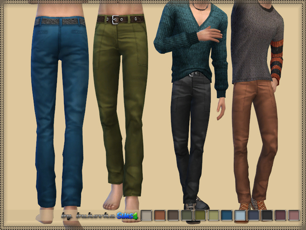 Pants Chinos by bukovka at TSR » Sims 4 Updates