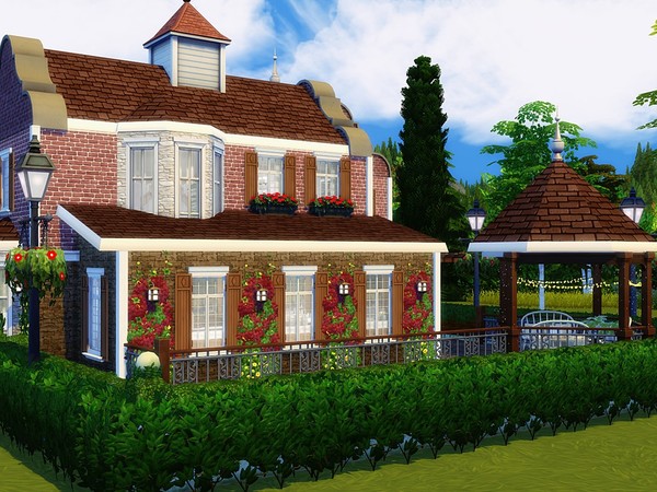 Sims 4 Brindleton Manor by MychQQQ at TSR