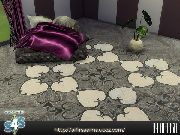 Sims 4 Wood&Stone floors at Aifirsa