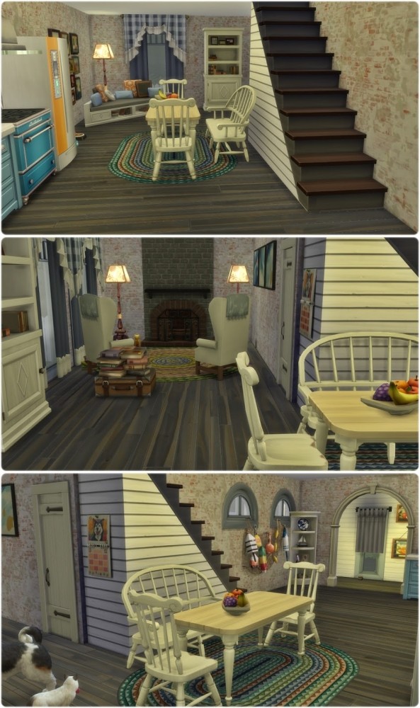 Sims 4 Hinterviertel house in Brindleton Bay at Annett’s Sims 4 Welt