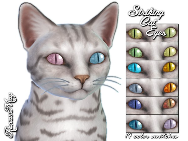 Sims 4 Striking Cat Eyes by roxasmay at TSR