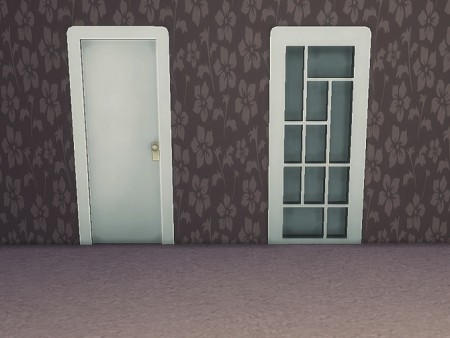 Hidden Bookcase Door Empty and Slotted by Reitanna at Mod The Sims