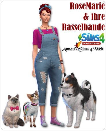 RoseMarie & friends at Annett’s Sims 4 Welt