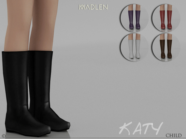 Sims 4 Madlen Katy Boots by MJ95 at TSR