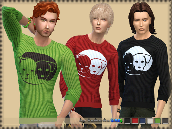 Sims 4 Sweater Pets by bukovka at TSR