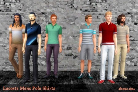 Mens Polo Shirts at Strenee Sims