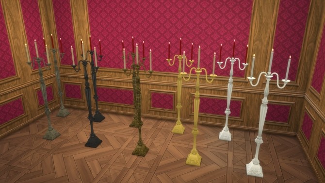 Sims 4 Country Candelabra from TS3 by TheJim07 at Mod The Sims