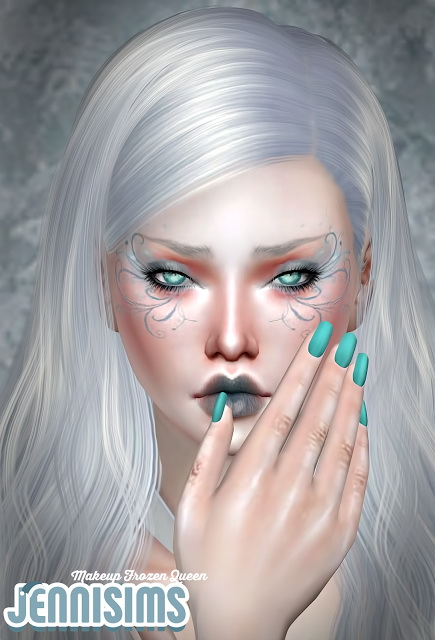 Sims 4 Frozen Queen EyeShadow at Jenni Sims