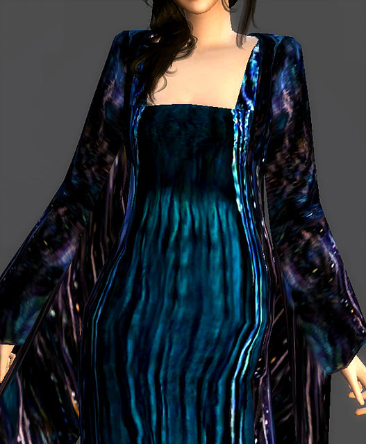 Water Gown / Funeral Gown Padme Amidala at Magnolian Farewell » Sims 4 ...
