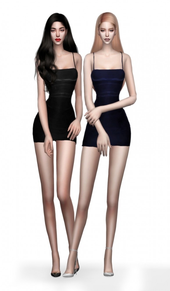 Sims 4 GPME Shapely short dress at GOPPOLS Me