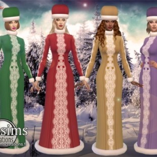 Rinoa's Dress by Kresten22 at Sims Fans » Sims 4 Updates
