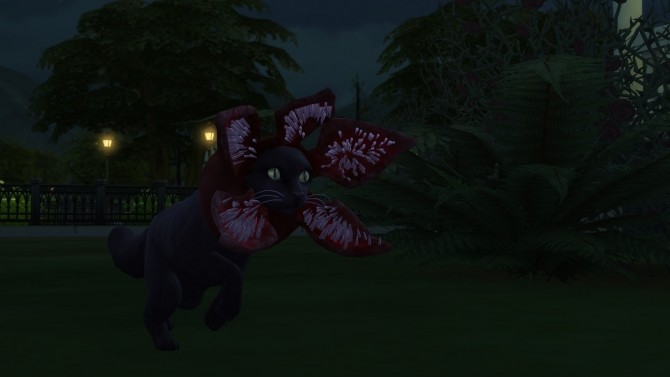 Sims 4 Demogorgon cat hat by flerb at Mod The Sims