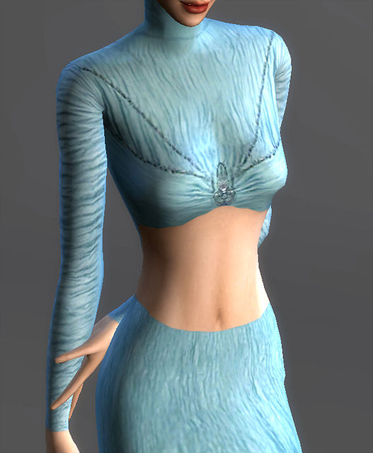 Sims 4 Blue Homecoming Dress Padme Amidala at Magnolian Farewell