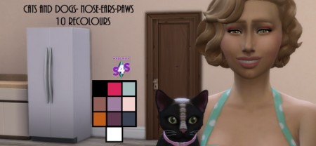 Cats and Dogs Nose, Ears and Paws 10 Recolours by wendy35pearly at Mod The Sims