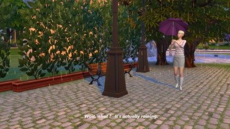 Animated Rain and Snow by Snowhaze at Mod The Sims