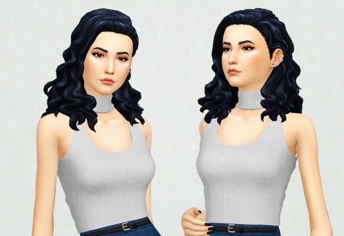 Sims 4 Elizabeth hair at KotCatMeow