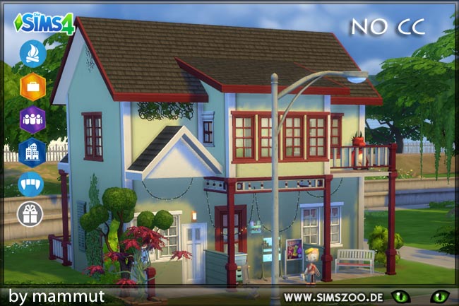 Sims 4 Ahornhouse 1 by mammut at Blacky’s Sims Zoo