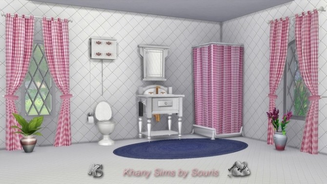 Sims 4 Season bathroom by Souris at Khany Sims