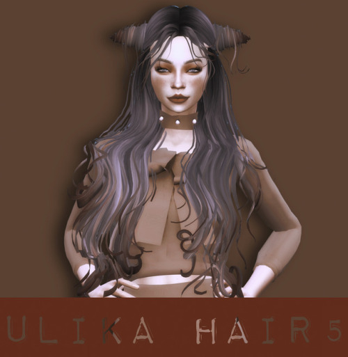 Sims 4 Convert hair 5 at Kumvip – UliKa