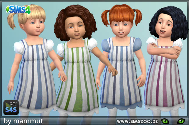 Sims 4 Dress 1 by mammut at Blacky’s Sims Zoo