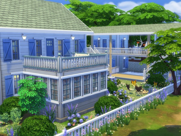 Sims 4 Old Fashioned Farmhouse by kilra at TSR