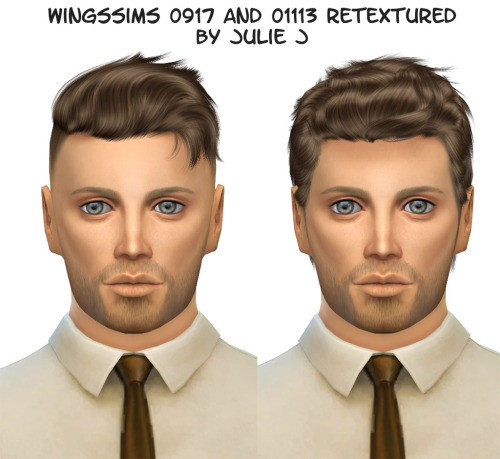Sims 4 Male Hair Dump Wingssims 0917 and 01113 Retextured at Julietoon – Julie J