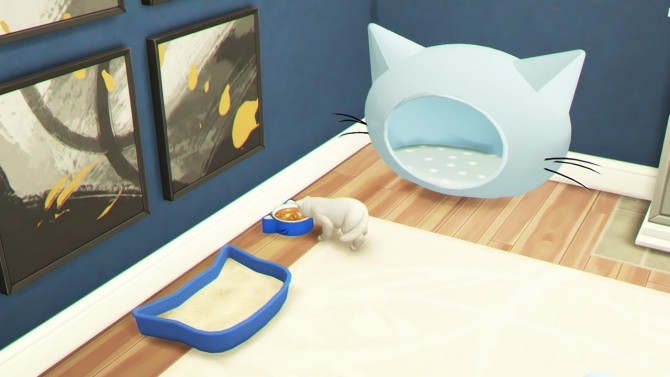 Sims 4 MODERN CAT SET by Thiago Mitchell at REDHEADSIMS