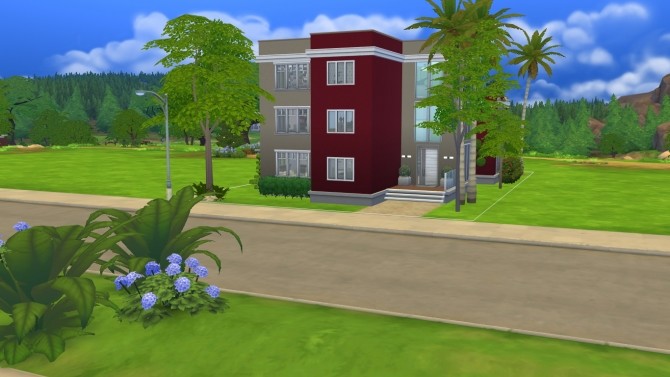 Sims 4 Mansão Moderna NO CC by iSandor at Mod The Sims