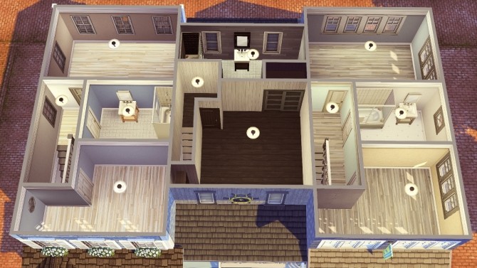 Sims 4 Brindleton Rowhouses at Jenba Sims