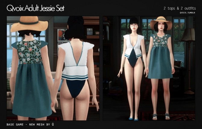 Sims 4 Jessie Set at qvoix – escaping reality