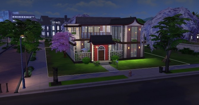 Sims 4 Neo Chinese style Residence by lanafx at Mod The Sims