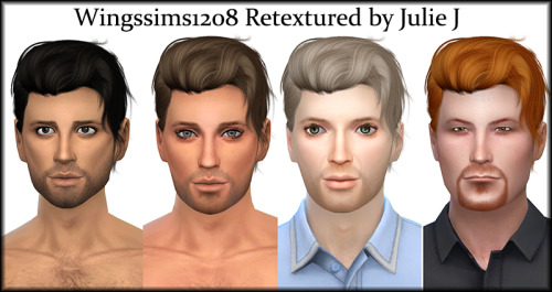 Sims 4 Wingssims 01208 Hair Retextured at Julietoon – Julie J