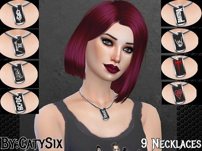 Sims 4 Necklaces V1 at CatySix