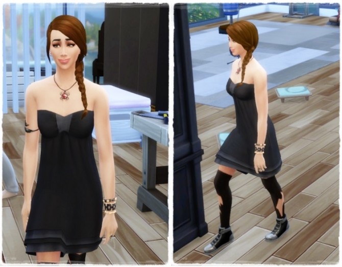 Sims 4 Ivana’s SideBraid at Birksches Sims Blog