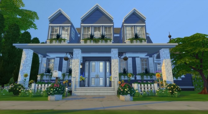 Sims 4 Cape Cod Retreat NO CC by Simooligan at Mod The Sims