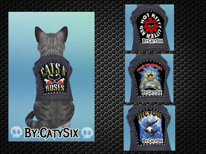 Sims 4 Ready to rock Cats Clothes VOL 4 at CatySix