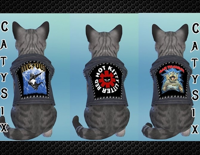 Sims 4 Ready to rock Cats Clothes VOL 4 at CatySix
