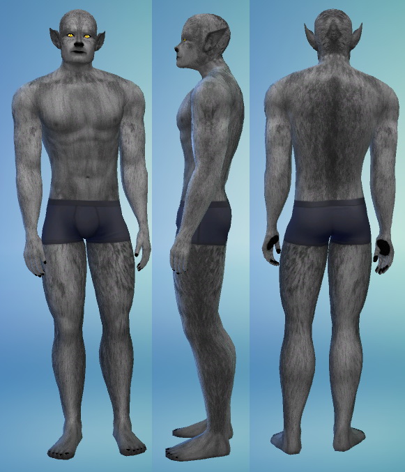 Sims 4 Werewolf Skins Vampire Variant + No Random by Tarruvi at Mod The Sims