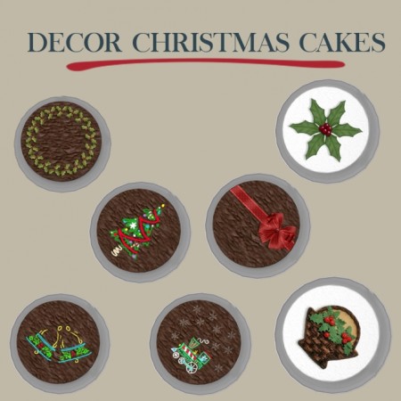 Christmas Cakes at Leo Sims