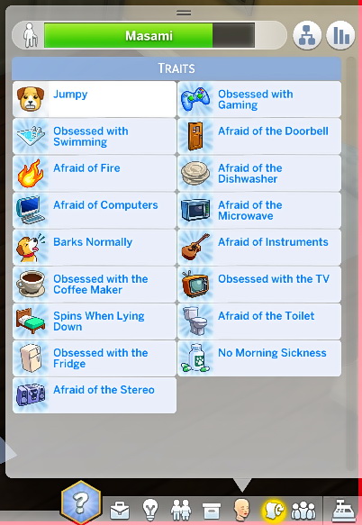Sims 4 Hide or Reveal Pet Quirks by MattBrancher at Mod The Sims